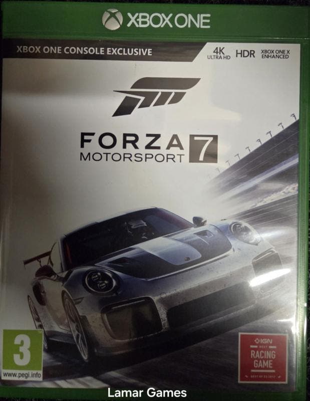 Forza 7 (xbox one tweedehands game), Spelcomputers en Games, Games | Xbox One, Zo goed als nieuw, Ophalen of Verzenden