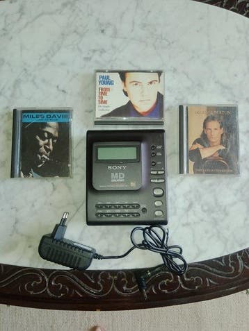 Sony - MZ-1 + 3x Minidiscs Draagbare minidisc, Nieuw