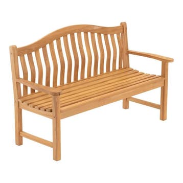 Tuinbank - Ergo - Teak - 158 cm - Garden Interiors, Verzenden, Nieuw