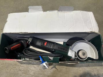 Metabo WEPBA 20-125 QUICK DS BL haakse slijper nr. 146, Ophalen of Verzenden, Gebruikt