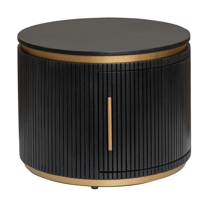 *WOONWINKEL* Tower Living Rivello Ronde Salontafel Met Opber, Huis en Inrichting, Tafels | Salontafels, Nieuw, Verzenden