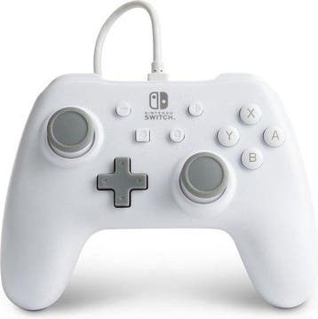 Nintendo Switch Controller – Wit bedraad PowerA (Games), Verzenden, Nieuw
