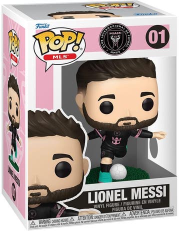 Funko Pop! - Football Inter Miami Lionel Messi #01 | Funko -, Verzamelen, Poppetjes en Figuurtjes, Verzenden, Nieuw