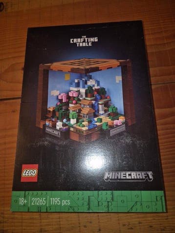 Lego Set - 21265 - Minecraft - The Crafting Table, Nieuw