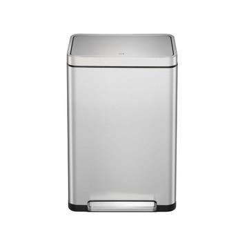 EKO X-Cube pedaalemmer 45 ltr -  Mat RVS, Verzenden, Nieuw