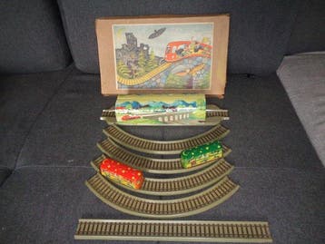 Technofix - Blikken speelgoed - geisterbahn 246 - 1940-1950, Antiek en Kunst