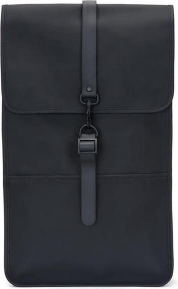 Rains Backpack Heren - Black - One Size, Sieraden, Tassen en Uiterlijk, Tassen | Rugtassen, Verzenden, Nieuw