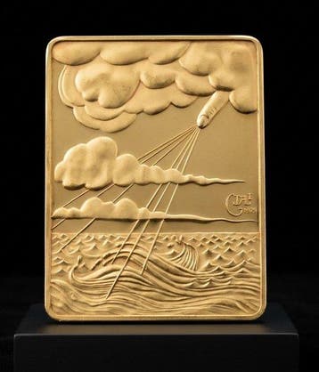 Salvador Dali (1904-1989) - Reliëf, God in the Creation of