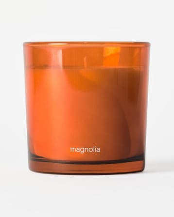 HEMA Geurkaars 10x10cm glas magnolia, Verzenden, Nieuw