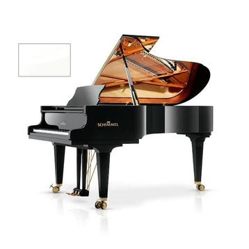 Schimmel Konzert K219 T WP messing vleugel, Muziek en Instrumenten, Piano's, Nieuw, Wit, Vleugel