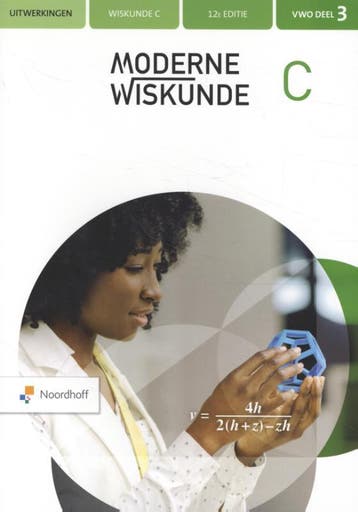 Moderne Wiskunde vwo C 3 uitwerkingenboek 9789001892548, Boeken, Verzenden, Zo goed als nieuw