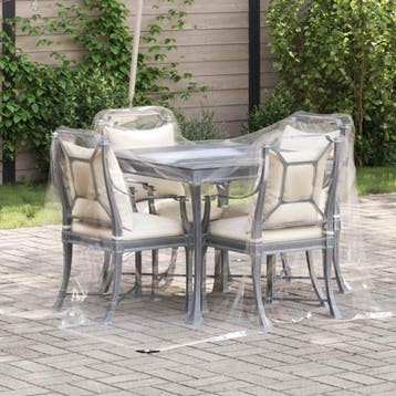 vidaXL Plantenhoes 2 x 2 m PVC Transparant, Verzenden