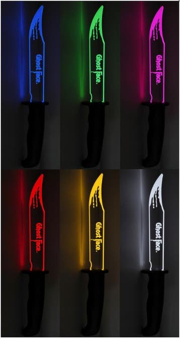 Ghost Face® LED Cyber mes, Verzenden, Nieuw, Feestartikel