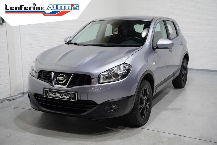 Nissan Qashqai 2.0 4WD Accenta Clima PDC 93.474 km, Auto's, Nissan, Onderhoudsboekje, Te koop, SUV of Terreinwagen, Zilver of Grijs