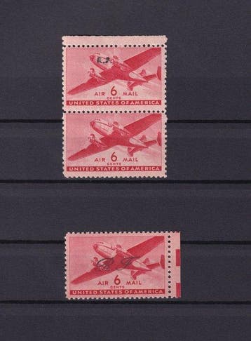 Frankrijk 1944/1945 - Militaire luchtpost, Dakar, met, Gestempeld