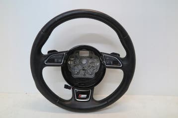 multifunctionele leren stuur Audi A8 D4 S-Line, Auto-onderdelen, Interieur en Bekleding, Verzenden, Gebruikt