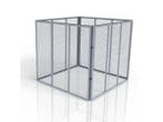 Veiling - Metalen compostbak - Tuinafval - 800L - Zilver, Tuin en Terras, Aarde en Mest
