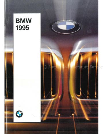 1995 BMW PROGRAMMA BROCHURE NEDERLANDS, Boeken, Nieuw, BMW, Author