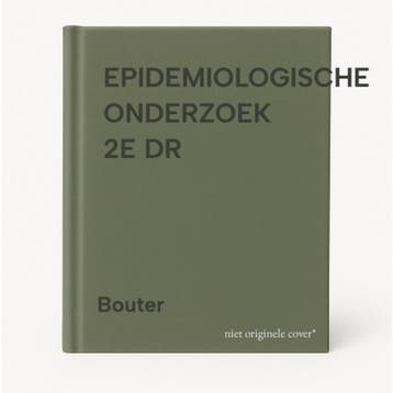 EPIDEMIOLOGISCHE ONDERZOEK 2E DR - Bouter 9789031312184, Verzenden, Gelezen, Bouter