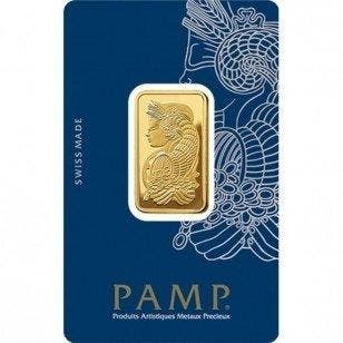 20 gram - Goud .999 - 20g .9999 Fine Gold Bar PAMP Suisse