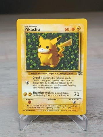 Pokémon - 1 Card - Pikachu Promo - WOTC, Nieuw