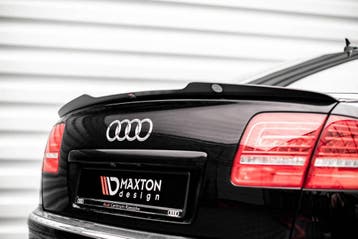 Spoiler Audi A8 / S8 D3 Maxton Glans Zwart, Ophalen of Verzenden, Nieuw