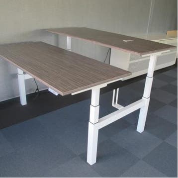 (MDK-104417) Elektrisch verstelbaar duo zit-sta bureau nieuw, Ophalen of Verzenden, Nieuw