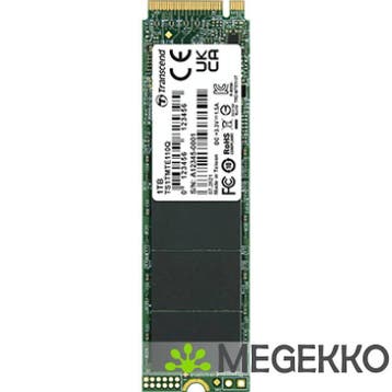 Transcend SSD MTE110Q 1TB NVMe PCIe Gen3 x4, Computers en Software, Harde schijven, Verzenden, Nieuw, Transcend