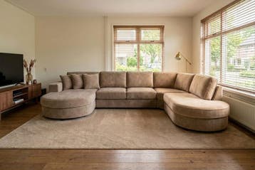 U-Bank Hilversum - u-banken, Nieuw, 150 cm of meer, Stof, 300 cm of meer