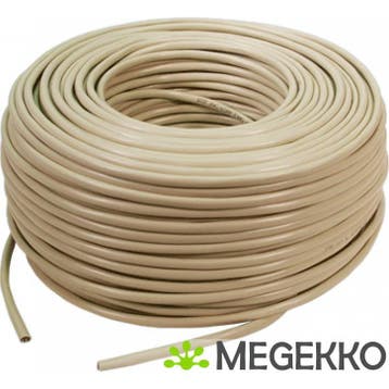 LogiLink CPV0015 netwerkkabel cat5 spoel 305m beige, Computers en Software, Verzenden, Nieuw
