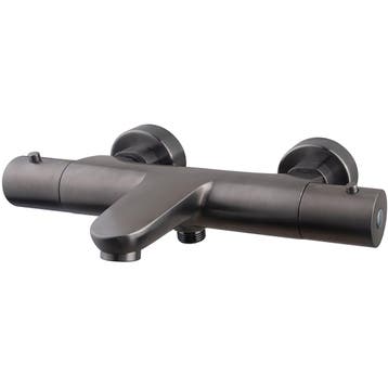 Wiesbaden Caral Thermostatische Badmengkraan - Gunmetal, Ophalen of Verzenden, Nieuw