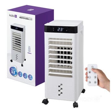Kobi Windstar VIENTO COOL 65W luchtkoeler met watertank 7..., Huis en Inrichting, Ophalen of Verzenden, Nieuw