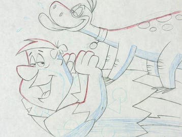 Hanna-Barbera - Originele animatietekening van Fred, Nieuw in verpakking