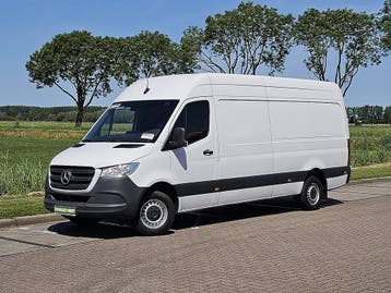 Zakelijke Lease |  Mercedes-Benz Sprinter 317 1.9 CDI L3H2 R, Automaat, Stof, Gebruikt, Wit
