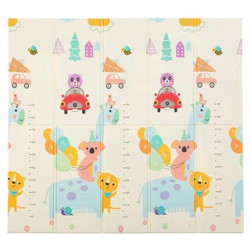 Kinder Speelmat / Speelkleed Lina - 180 x 200 cm - Wit, Verzenden, Nieuw