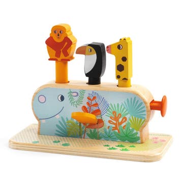 Djeco houten baby speelgoed Multi P van €20,99 voor €20,90, Ophalen of Verzenden, Nieuw