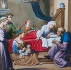 Italiaanse school (XX) - La Nativita di San GIovanni, Antiek en Kunst