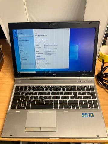 HP EliteBook 8560p top notebook with 8GB & 120GB Disk #2 -, Nieuw
