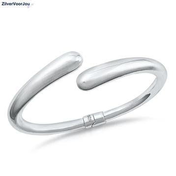 Zilveren druppel armband, Sieraden, Tassen en Uiterlijk, Verzenden, Nieuw, Zilver