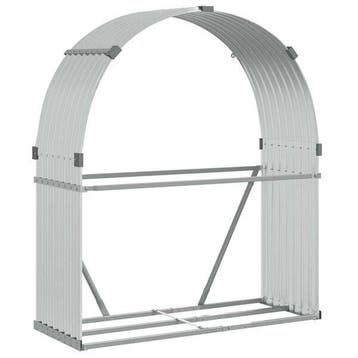 Stalen Houtopslag 120cm | 33% Korting | Tweedekansje, Ophalen of Verzenden, Overige houtsoorten, Blokken