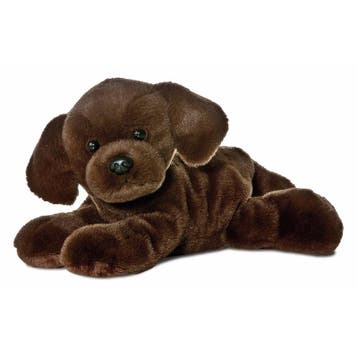 Aurora labrador knuffel - pluche - bruin - 20 cm, Verzenden, Nieuw