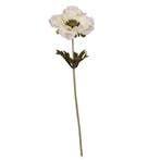 Anemoon Witte Zijdenbloem 37 cm per stuk, Ophalen of Verzenden, Nieuw