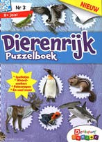 Denksport Junior Dierenrijk Puzzelboek - 03 2025, Verzenden, Nieuw, Sport en Vrije tijd
