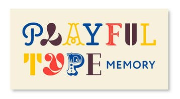 Playful Type Memory | Anja Brunt | Nieuw, Boeken, Ophalen of Verzenden, Nieuw, Anja Brunt