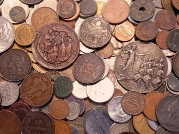 Wereld. Large lot of World Coins, 1800 to présent. (Zonder
