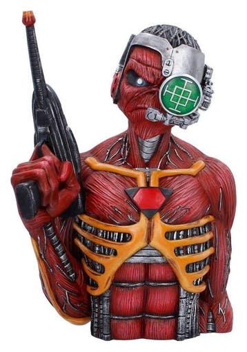 Iron Maiden Bust Somewhere In Time, Ophalen of Verzenden, Nieuw