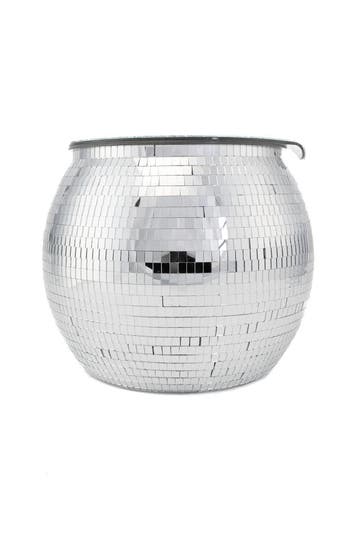 KIMU® Discobal Pot met Deksel Ø 23 cm Opbergpot Snoeppot Koe, Ophalen of Verzenden, Nieuw, Feestartikel, Carnaval