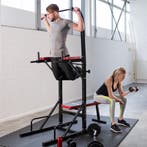 Krachtstation Reeves - zwart, Sport en Fitness, Fitnessmaterialen, Verzenden, Nieuw