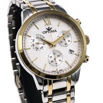 Optima - Swiss Chronograph - OSC450-SG-1 - Zonder, Sieraden, Tassen en Uiterlijk, Horloges | Heren, Nieuw