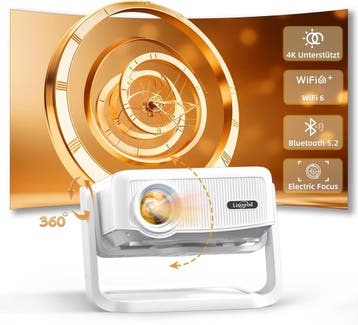 Draagbare Projector 4K | 300 inch | Laatste Stuk!, Audio, Tv en Foto, Beamers, LED, Ophalen of Verzenden, Zo goed als nieuw, Full HD (1080)